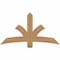 Ekena Millwork Davenport Timber Gable Bracket, Western Red Cedar, 60"W x 32"H x 5 1/2"D x 5 1/2"F, 13/12 Pitch GBW060X32X0606DAV00SWR - alternate 1